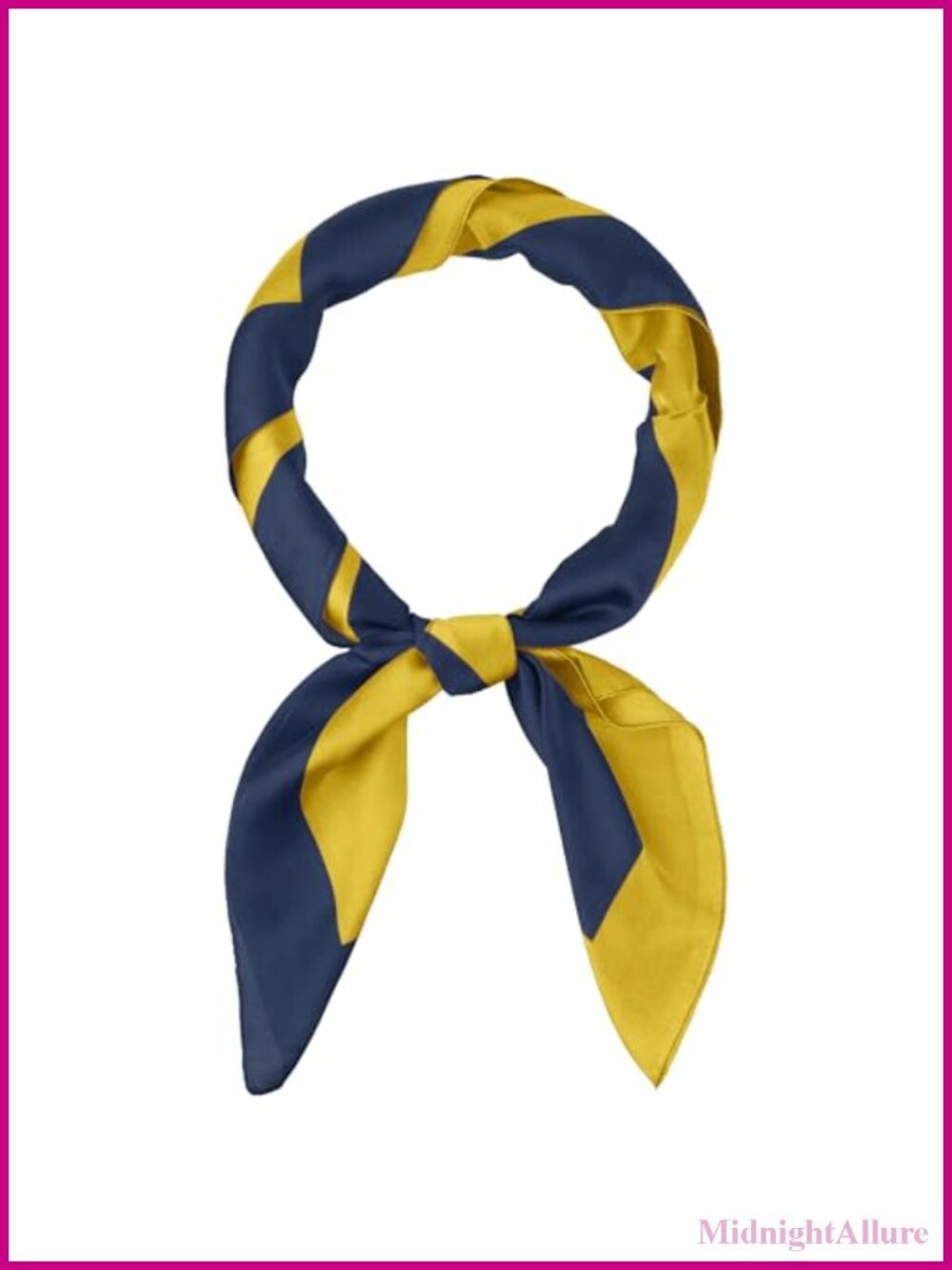 Women Satin Silk Feeling Large 35" Square Scarf Neckerchief Head Wrap Bandana